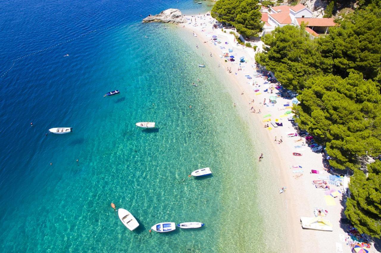 Holiday House With A Parking Space Brela, Makarska - 788 Luaran gambar