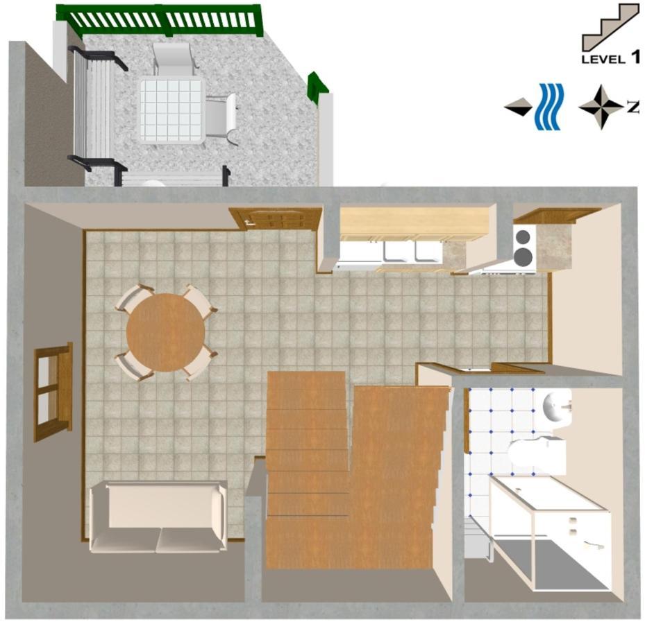 Holiday House With A Parking Space Brela, Makarska - 788 Luaran gambar